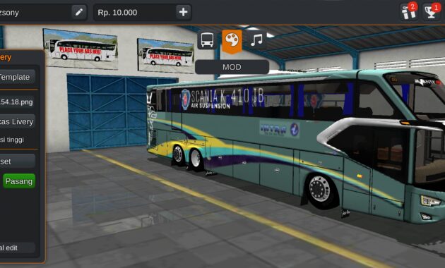 Cara Menginstall Livery Bussid